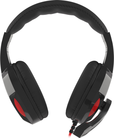 Kufje gaming Genesis Argon 120, me mikrofon, me kabëll, të zeza