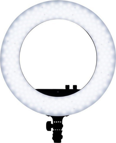 Dritë rrethore LED Nanlite Halo, 48W, temperaturë ngjyre e rregullueshme, e zezë
