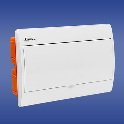 Kuti modulare shpërndarëse Elektro-Plast RP-12/B, 1x12 module, IP40, e bardhë