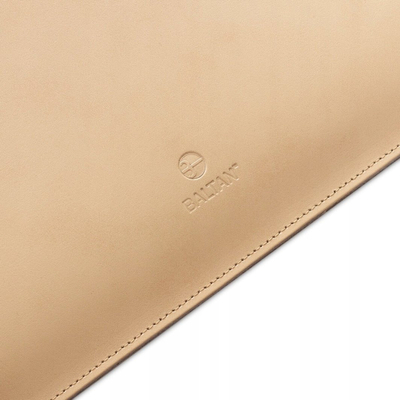 Këllëf lëkure për laptop Baltan Razor, për MacBook Air 13" M4, bezhë