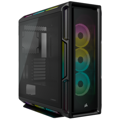 Kabinet kompjuteri Corsair CC-9011230-WW, MIDI Tower, xham i temperuar, i zi
