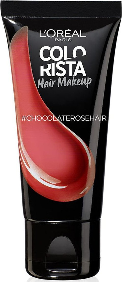 Bojë flokësh L'Oreal Paris Colorista Makeup, gjysmë e përherëshme, 30 ml, pink çokollatë