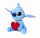 Lodër pelushi Disney Lilo &amp; Stitch, 50 cm, me zemër, blu