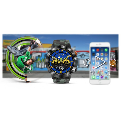 Smartwatch Gravity GT20 6, ekran AMOLED 1.43", Bluetooth 5.0, i zi