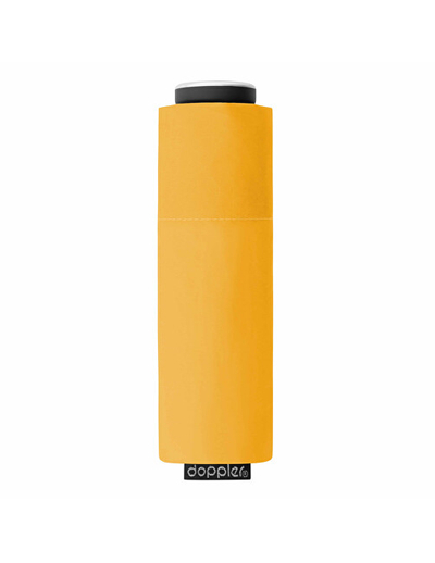 Çadër e palosshme Doppler Fiber Mini Compact uni Gold Fusion, e verdhë