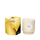 Qiri aromatik My Jolie Candle Les Surprenantes Lemon Bergamot, 36 orë, me byzylyk Gold