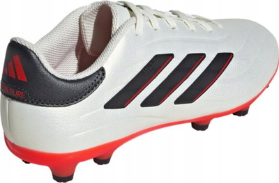 Atlete futbolli adidas Copa Pure.2 League FG Jr IE4987, për fëmijë, fushë natyrale, të bardha