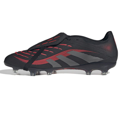 Këpucë futbolli Adidas Predator Pro, për fusha të forta, me gjuhë që paloset, të zeza