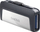 USB SanDisk Ultra Dual Drive, 256GB, USB 3.0, gri