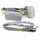 Rrip vrapimi për qen Barry King L, brez amortizues 80-104 cm, litar 145-200 cm, gri