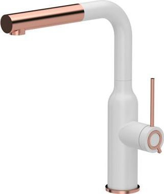 Rubinet Quadron Angelina Q LINE PullOut (84818011), i bardhë