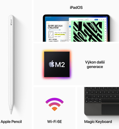 Таблет Apple iPad Pro Wi-Fi, 11" 2022, 256GB, сива боја