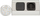 Prizë mobiljeje Emuca 230V, 5x LED, metalike, gri