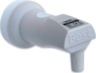 LNB satelitor Best HD3D 101, single, 0.1dB, gri e çelët
