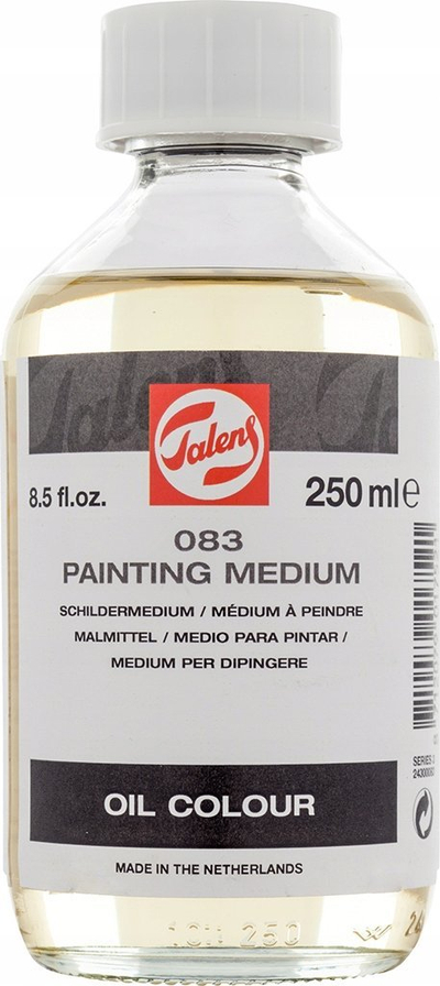 Medium pikture Talens Painting Medium 083, për bojëra vaji, 250ml