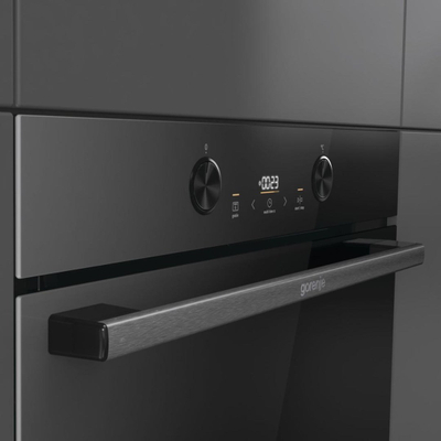 Furrë e integruar Gorenje BPS6737E04DBG, 77L, pirolizë, e zezë