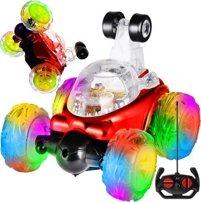 Makina akrobatike me telekomandë Speed Stunt Car RD930, LED RGB, bateri e rimbushshme, shumëngjyrëshe