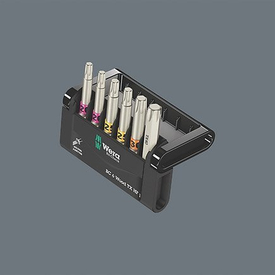 Set bite Wera 056470 Bit Check 6 Wood, Torx, 6 copë