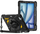 Mbulesë mbrojtëse Crong Defender Plus për iPad Air 11" M3 M2, 360°, me dorezë rrotulluese, e zezë