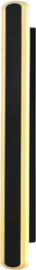 Dritë muri e jashtme Stick, 60 cm, montim fiks, e zezë