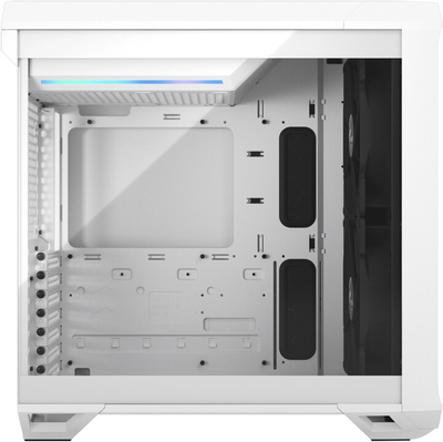 Kasë kompjuteri Fractal Design Torrent Compact White TG Clear