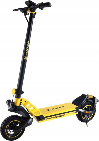 Trotinet elektrik Xrider F10, 800W, me rrota 10", i verdhë e zi