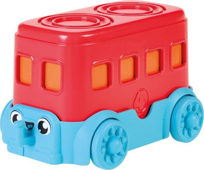 Lodër edukative Tomy Toomies Pyramid Bus, autobus piramidë, për kalamaj 12m+