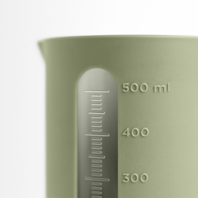 Karafë matëse Gimi Caraffa Graduata, 0.5L, polipropilen, jeshile mat