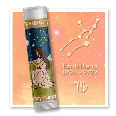 Balsam për buzë Crazy Rumors Zodiac - Virgo, 4.4 ml