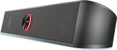 Trust GXT 619 Thorne RGB Осветлен Саундбар, Црн