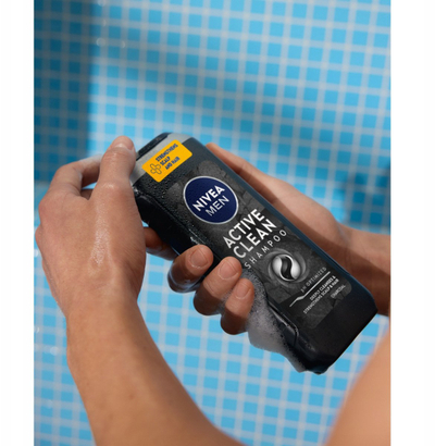 Shampo për burra Nivea Men Active Clean, 500ml