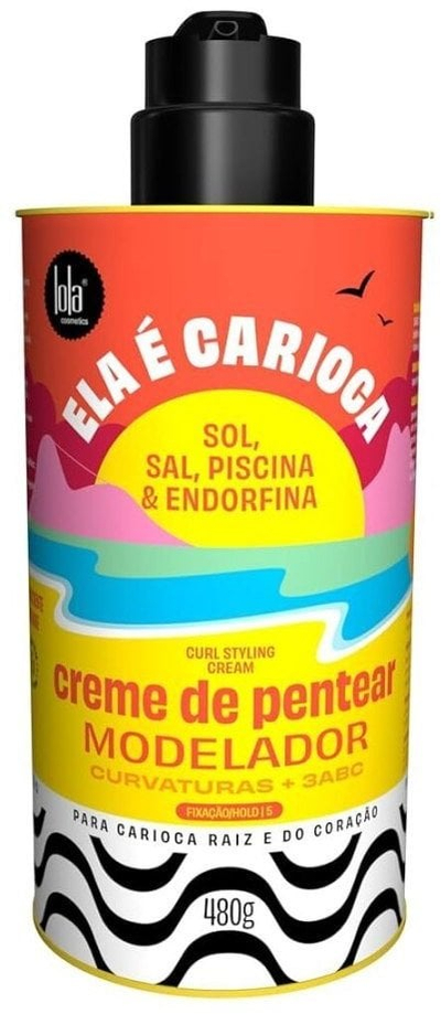 Krem flokësh leave-in Lola from Rio Lola She Is Carioca, për kaçurrela 3ABC, 480g