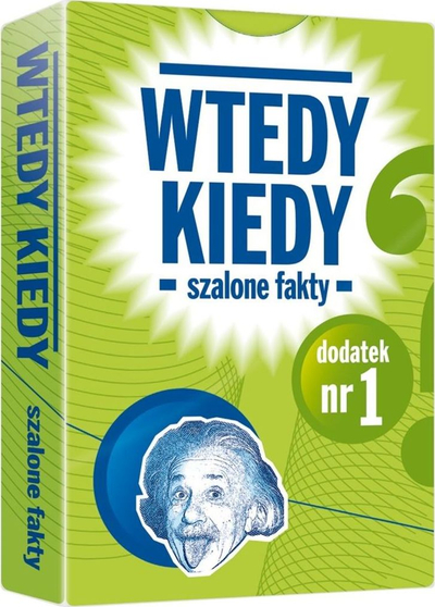 Табла игра Then When Crazy Facts Expansion, проширување со 500 карти, повеќебојна