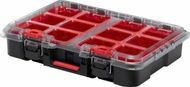 Organizues veglash Keter Stack'N'Roll, me ndarje, kapak transparent, portokalli
