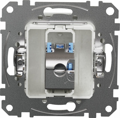 Prizë rrjeti Schneider Sedna Design RJ45 K.6 STP, modul i vetëm, e bardhë