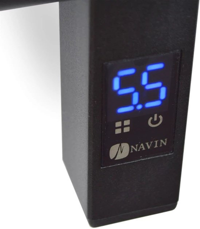 Ngrohës elektrik peshqirësh Navin Classic Quadro, 500 x 1000 mm, me ekran digjital, i zi