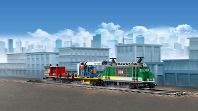 Set figurash LEGO City 60198 Freight Train