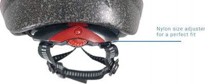 Helmet biçiklete për kalamaj Toimsa Hello Kitty, me rregullim mase, rozë me shumë ngjyra