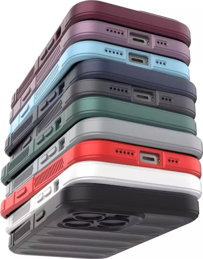 Kuti mbrojtëse Magic Shield për iPhone 13 Pro Max, TPU, antirrëshqitëse, e zezë