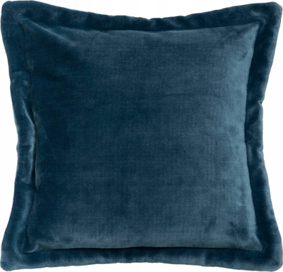 Jastëk dekorativ Atmosphera Cuddly Flannel, 53x53cm, blu e errët