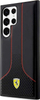 Kapotë telefoni Ferrari për Samsung Galaxy S23 Ultra, polycarbonate dhe TPU, licencë zyrtare, e zezë