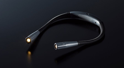 Lampë leximi LED WEDO LOOPLIGHT, rikarikueshme, e zezë gri