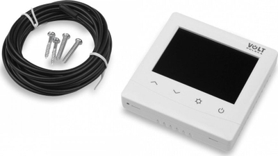 Termostat dyshemeje Comfort HT-08, WiFi, ekran i madh, i bardhë