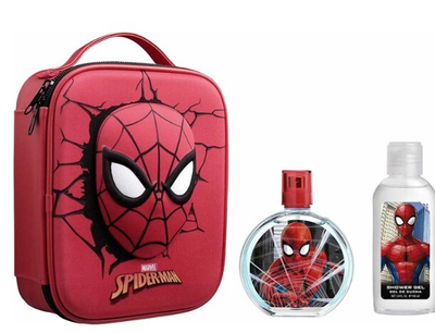 Set për fëmijë EP Line Spiderman, EDT 100 ml + xhel dushi 100 ml + çantë shpine