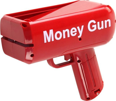 Lodër Money Gun Leantoys, hedhëse lekësh letre, e verdhë