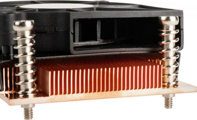 Ftohës CPU Akasa për AMD Socket AM4, profil i ulët, 75W TDP, ngjyrë e zezë
