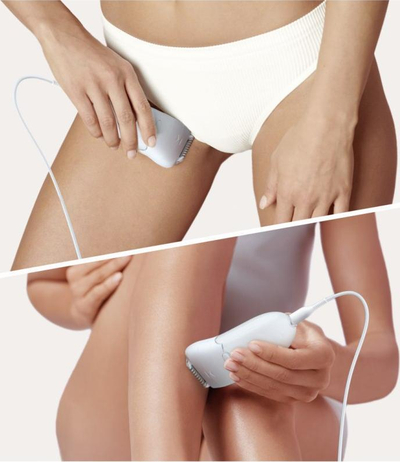 Depilator Braun Silk-épil 5 5-505P, 28 pinceta, dritë SmartLight, i bardhë