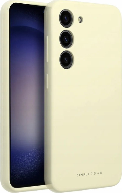 Futrollë Roar Cloud-Skin për Samsung Galaxy S24 Ultra 5G, silikoni, mbron komplet, blu e çelët