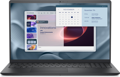 Лаптоп Дел Про 15 Есеншл PV15250, 15.6\", i7 1355U, 16GB РАМ, 1TB ССД, црн