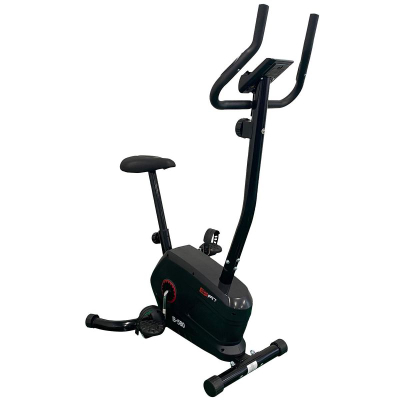 Biçikletë stacionare EB Fit B580, magnetike, 8 nivele rezistence, e zezë